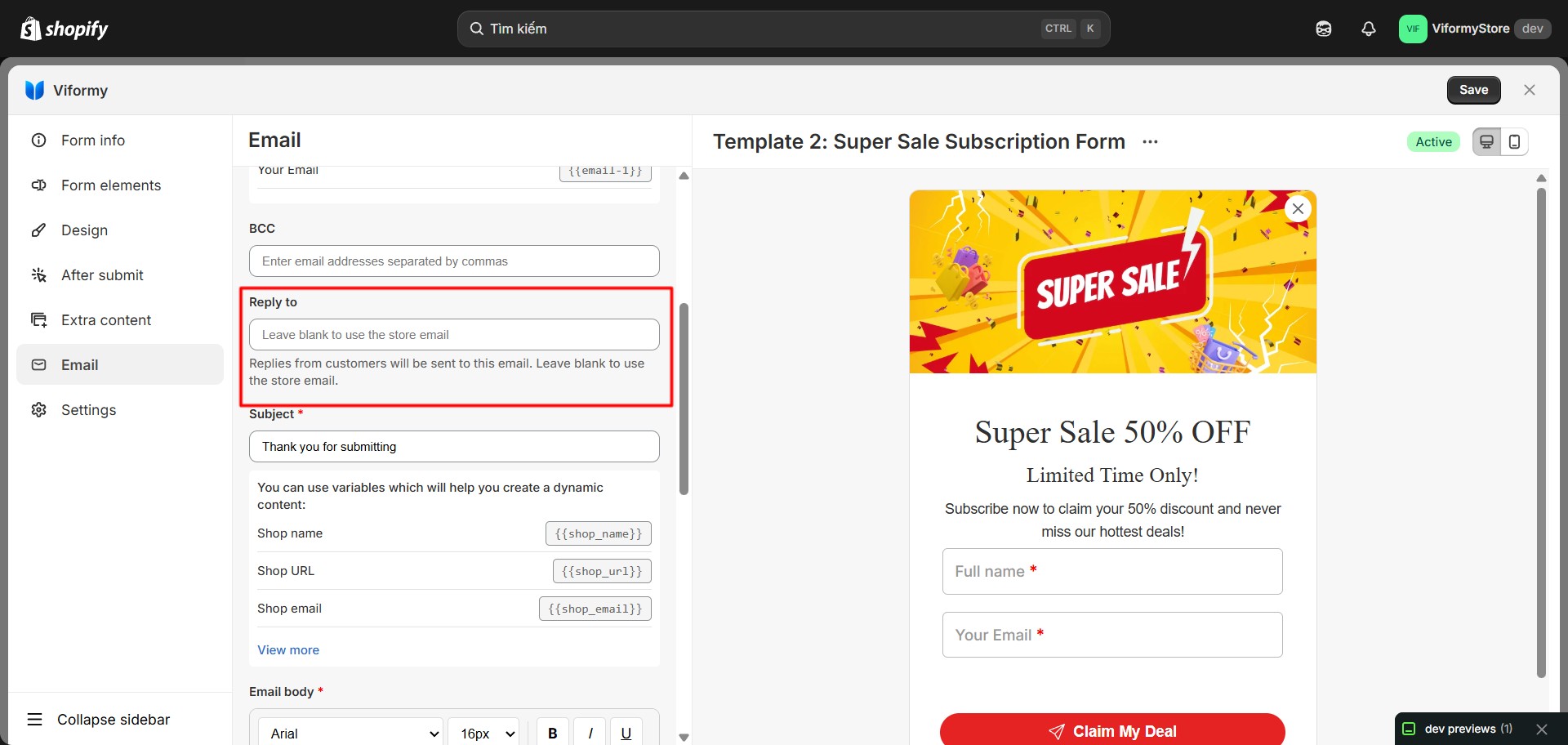 cunstomer email 5.1