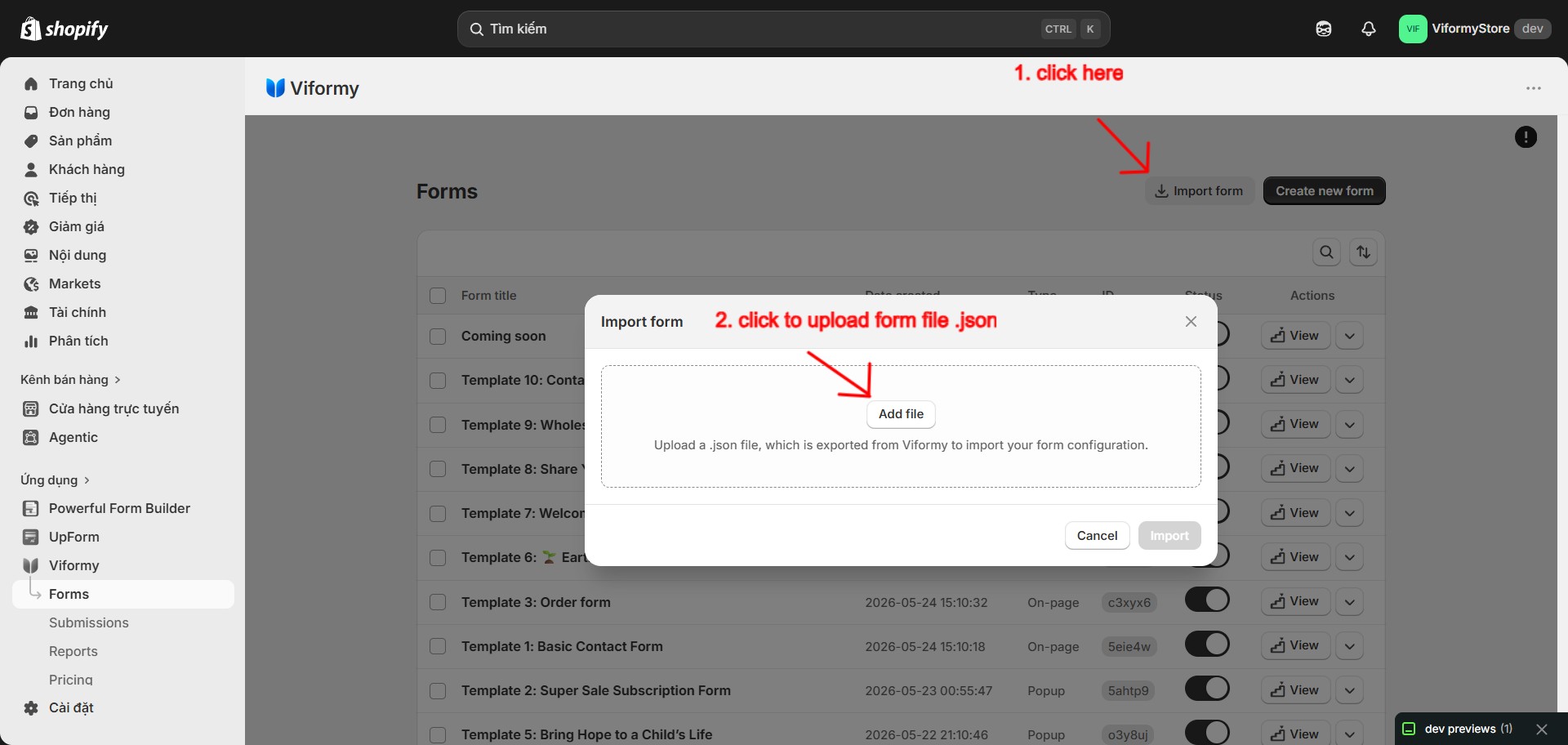 export form 2