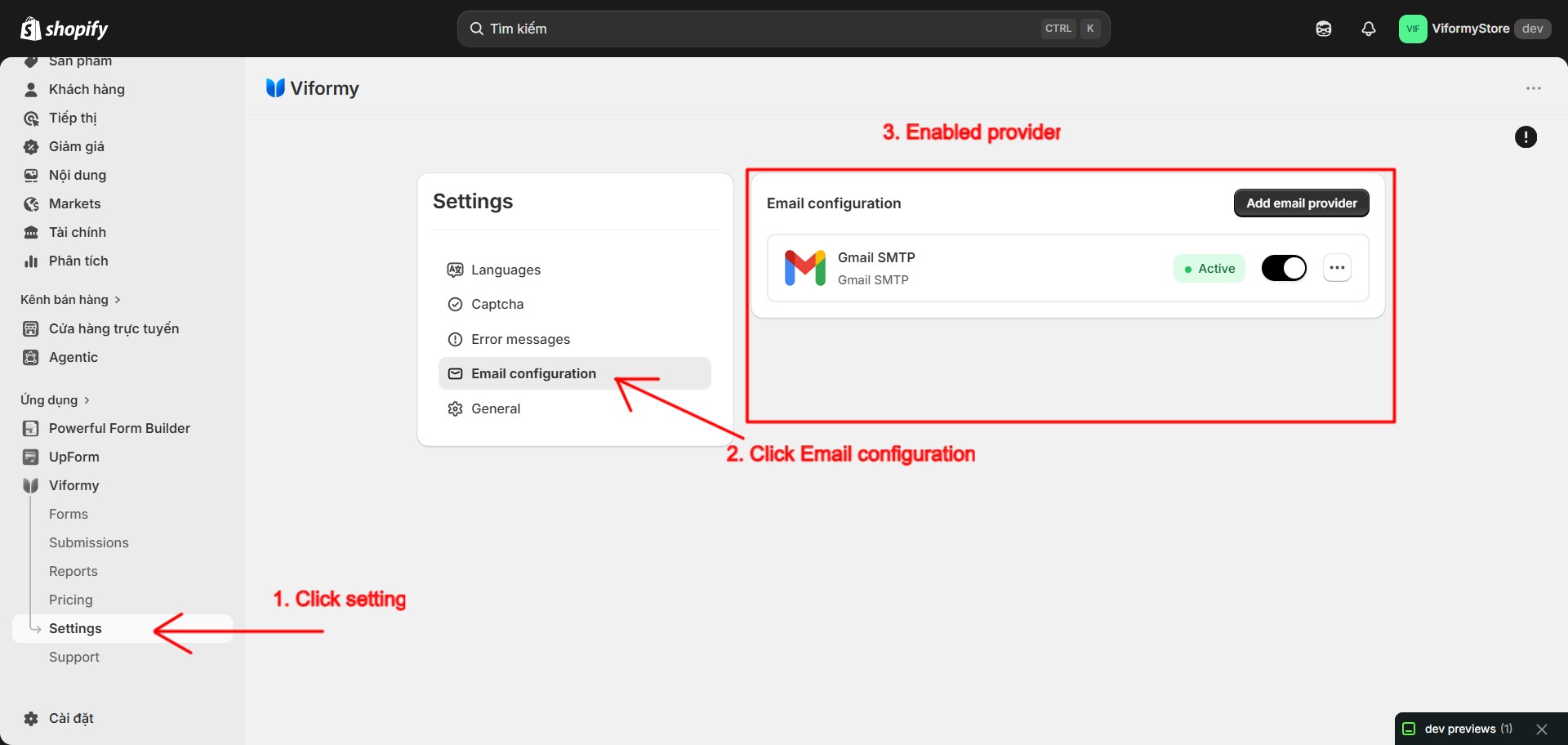 smtp setup 2